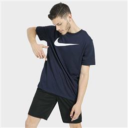 Nike Training Park 20 Αθλητικό Ανδρικό T-shirt Dri-Fit Navy Μπλε με Λογότυπο από το MybrandShoes