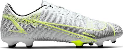 Nike Vapor 14 Academy FG/MG Χαμηλό Ποδοσφαιρικό Παπούτσι με Τάπες Γκρι από το Delikaris-sport