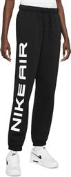 Nike W NSW AIR FLC Παντελόνι Γυναικείας Φόρμας Μαύρο Fleece από το Zakcret Sports