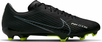 Nike Zoom Mercurial Vapor 15 Academy FG/MG Χαμηλά Ποδοσφαιρικά Παπούτσια με Τάπες Black / Dark Smoke Grey / Summit White / Volt από το Cosmos Sport