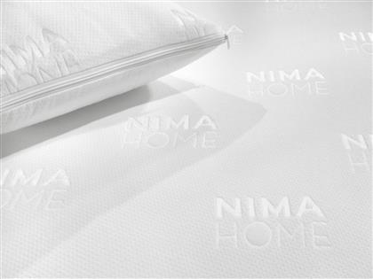 Nima Προστατευτικό Επίστρωμα Διπλό Αδιάβροχο με Φάσα Λευκό 150x200εκ. από το MyCasa