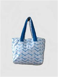 Nima - Fashion Kanoko Υφασμάτινη Τσάντα Θαλάσσης Μπλε