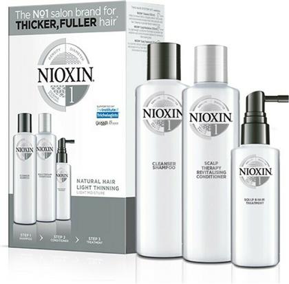 Nioxin System 1 for Natural Hair with Light Thinning