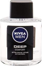 Nivea After Shave Lotion Deep Comfort Anti-Bacterial 100ml από το e-Fresh