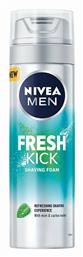 Nivea Men Fresh Kick Αφρός Ξυρίσματος 200ml