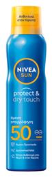 Protect & Dry Touch Αδιάβροχο Αντηλιακό Mist για το Σώμα SPF50 200ml Nivea από το Pharm24