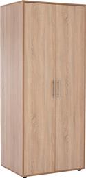 Δίφυλλη Ντουλάπα Ρούχων Sonoma Oak 80x60x187cm από το MyCasa