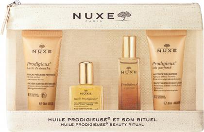 Nuxe Huile Prodigieuse Beauty Ritual Σετ Περιποίησης για Ενυδάτωση & Λάμψη με Αφρόλουτρο , Κρέμα Σώματος & Λάδι Μαλλιών 30ml από το Pharm24