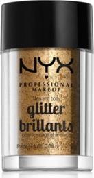 Nyx Professional Makeup Face & Body Glitter Bronze 2.5gr από το Galerie De Beaute