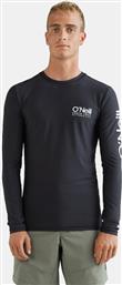 O'neill Ανδρική Μακρυμάνικη Αντηλιακή Μπλούζα Μαύρη από το Cosmos Sport