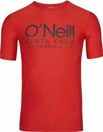 O'neill Cali Ανδρική Κοντομάνικη Αντηλιακή Μπλούζα Κόκκινη από το Cosmos Sport