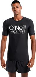 O'neill Cali Ανδρική Κοντομάνικη Αντηλιακή Μπλούζα Μαύρη