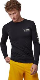 O'neill Cali Ανδρική Μακρυμάνικη Αντηλιακή Μπλούζα Μαύρη από το Cosmos Sport