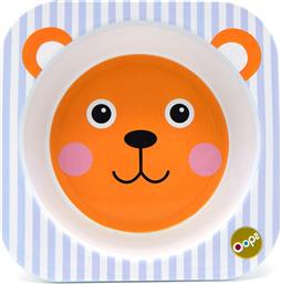 Oops Παιδικό Μπωλ Φαγητού Bear Πορτοκαλί από το Pharm24