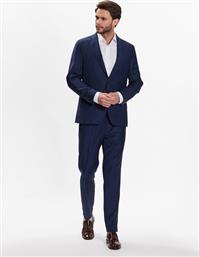 Oscar Jacobson Ανδρικό Κοστούμι με Κανονική Εφαρμογή Σκούρο μπλε από το Modivo