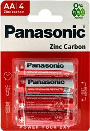 Panasonic Μπαταρίες Zinc AA 1.5V 4τμχ από το Plus4u