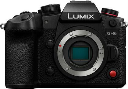 Panasonic Mirrorless Φωτογραφική Μηχανή Lumix GH6 Micro Four Thirds (4/3'') Black από το e-shop