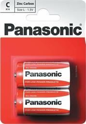 Panasonic Zinc Carbon C Μπαταρίες Zinc C 1.5V 2τμχ από το e-shop