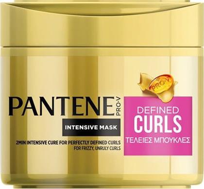 Pantene Defined Curls Intensive Μάσκα Μαλλιών για Επανόρθωση 300ml από το e-Fresh