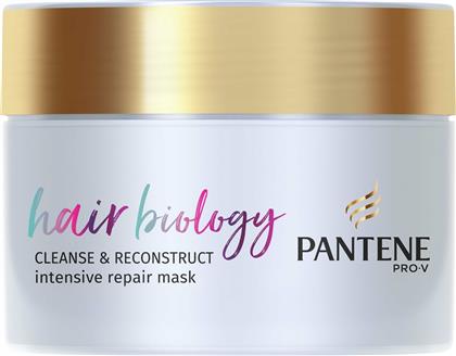 Pantene Μάσκα Μαλλιών Pro V Hair Biology Cleanse & Reconstruct για Λιπαρότητα 160ml
