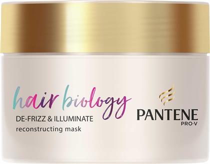 Pantene Pro V Hair Biology De Frizz & Illuminate Reconstructing Mask 160ml