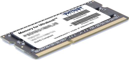 Patriot 8GB DDR3 RAM με Ταχύτητα 1600 για Laptop