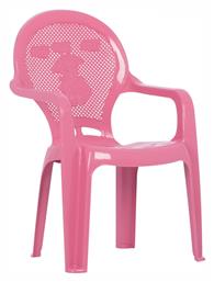 Παιδική Καρέκλα Simple Με Μπράτσα Ροζ 36.5x36.5x56.5εκ.