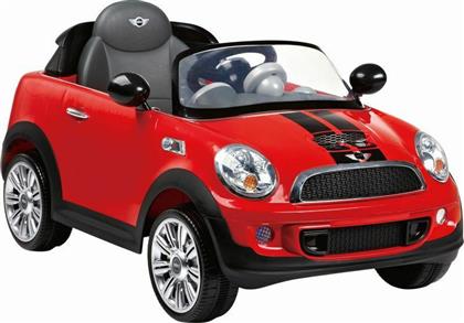 Παιδικό Ηλεκτροκίνητο Αυτοκίνητο Μονοθέσιο με Τηλεκοντρόλ Licensed Mini Cooper S Roadster 6 Volt Κόκκινο από το Plus4u