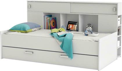 Παιδικό Κρεβάτι Μονό για Στρώμα 90x200cm Λευκό Glenmore Poli από το Polihome