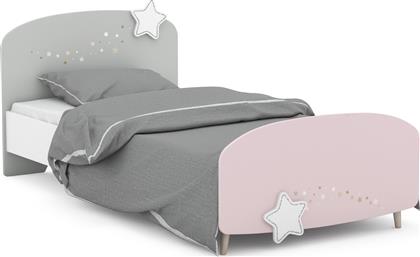 Παιδικό Κρεβάτι Μονό για Στρώμα 90x200cm Ροζ Liana από το Polihome