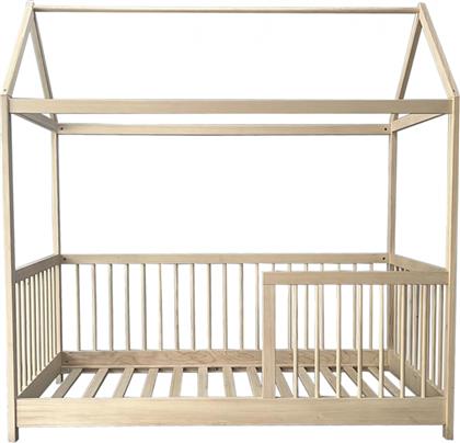 Παιδικό Κρεβάτι Τύπου Montessori Μονό για Στρώμα 70x140cm Μπεζ από το Designdrops