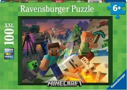 Παιδικό Puzzle Monster Minecraft 100pcs για 6+ Ετών Ravensburger από το Plus4u