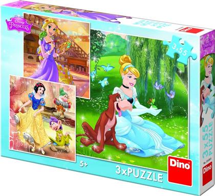 Παιδικό Puzzle Πριγκίπισσες στις Διακοπές 55pcs για 5+ Ετών Dino από το GreekBooks