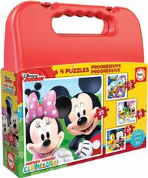 Παιδικό Puzzle Progressive Mickey Mouse 73pcs για 3+ Ετών Educa από το GreekBooks