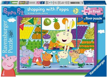 Παιδικό Puzzle Shopping with Peppa 16pcs για 2+ Ετών Ravensburger από το Plus4u
