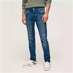 Pepe Jeans Ανδρικό Παντελόνι Τζιν σε Slim Εφαρμογή Μπλε από το Spartoo