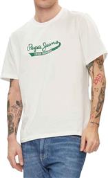 Pepe Jeans Ανδρικό T-shirt Κοντομάνικο Λευκό από το Modivo