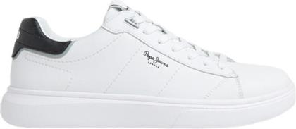 Pepe Jeans Eaton Basic Ανδρικά Sneakers Λευκά από το MyShoe