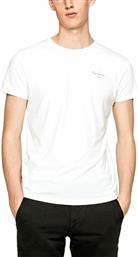 Pepe Jeans Original Basic Ανδρικό T-shirt Κοντομάνικο Λευκό από το Tobros