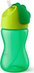Philips Παιδικό Ποτηράκι ''Bendy'' από Πλαστικό Πράσινο 300ml για 12m+
