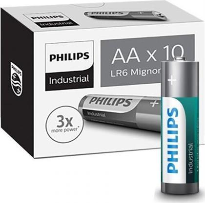 Philips Industrial Αλκαλικές Μπαταρίες AA 1.5V 10τμχ από το e-shop