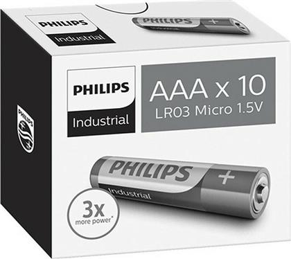 Philips Industrial Αλκαλικές Μπαταρίες AAA 1.5V 10τμχ