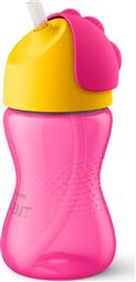 Philips Παιδικό Ποτηράκι ''Bendy'' από Πλαστικό Ροζ 300ml για 12m+ από το Public