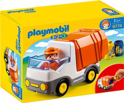 Playmobil 123 Απορριμματοφόρο Όχημα για 1.5+ ετών από το Moustakas Toys