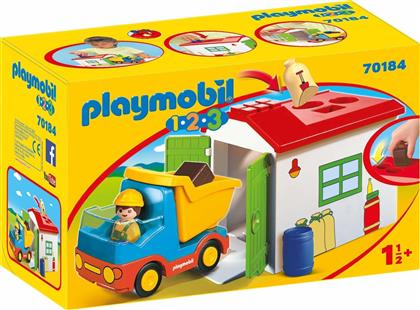 Playmobil 123 Φορτηγό με Γκαράζ για 1.5+ ετών