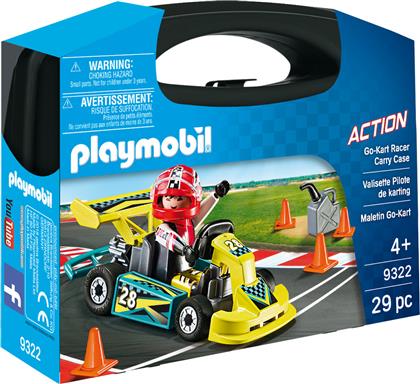 Playmobil Action Go Kart Racer Carry Case για 4+ ετών από το Moustakas Toys