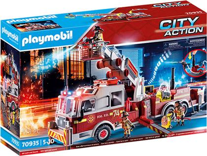 Playmobil City Action Fire Engine with Tower Ladder για 5-10 ετών από το e-shop
