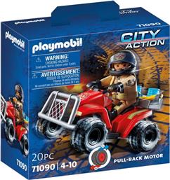 Playmobil City Action Fire Rescue Quad για 4-10 ετών