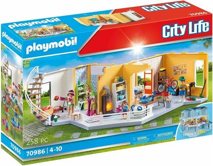Playmobil City Life Επιπλωμένη Επέκταση Ορόφου για το Μοντέρνο Σπίτι για 4-10 ετών από το Moustakas Toys