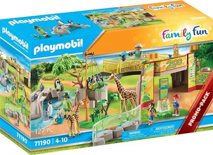 Playmobil Family Fun Ζωολογικός Κήπος για 4-10 ετών από το Moustakas Toys